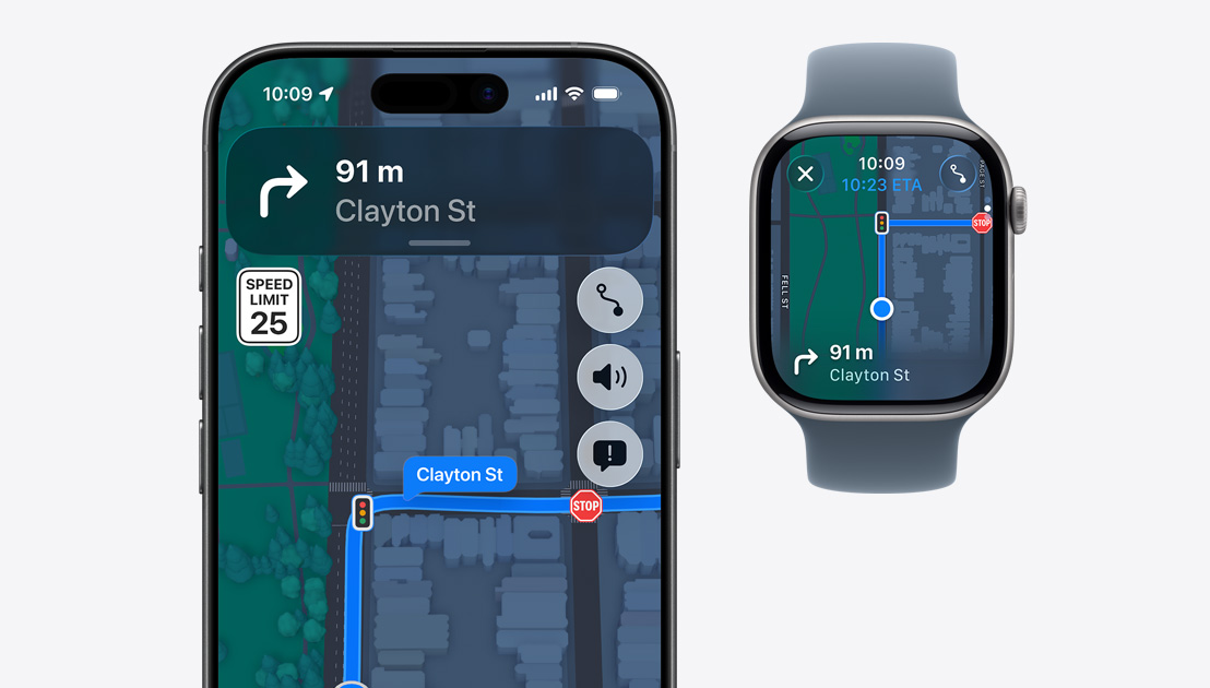 iPhone 17, Apple Watch Series 11, turn-by-turn directions in Maps on both devices