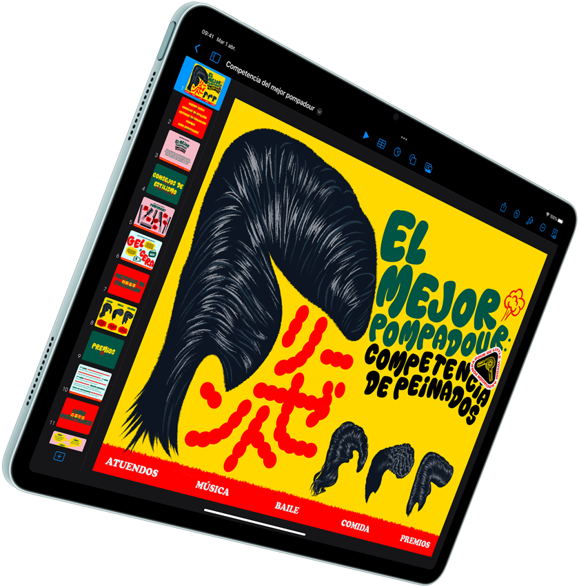 iPad Air azul