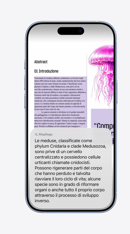 iPhone che mostra l’uso dell’intelligenza visiva per trovare idee d’arredo