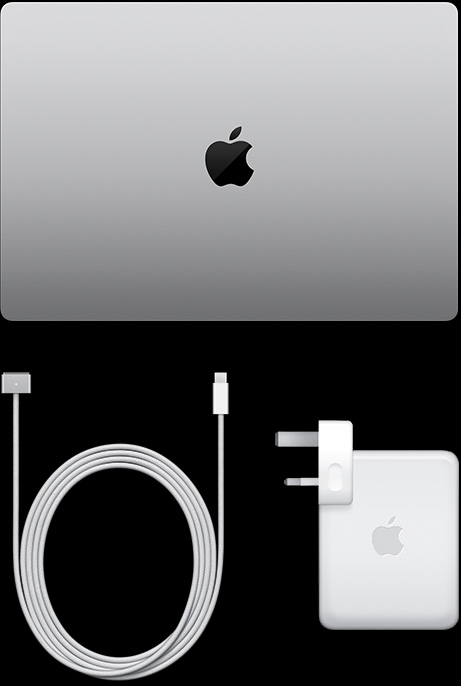 16-inch MacBook Pro, USB-C to MagSafe 3 Cable and 140W USB-C Power Adapter