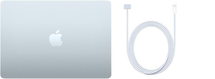 13‑palcový MacBook Air a kábel USB‑C na MagSafe 3