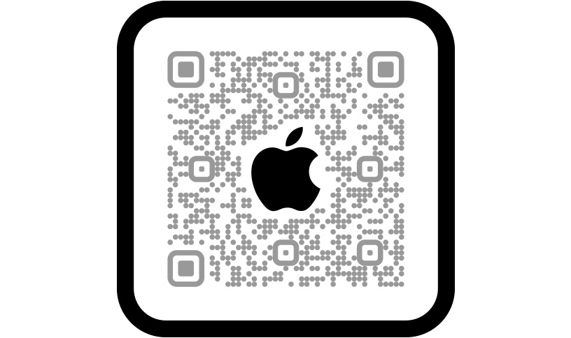 掃描行動條碼即可在 Apple Store app 中探索。