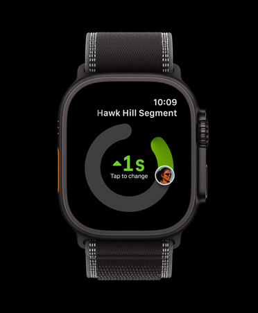 Apple Watch Ultra 3, aplikacja Strava, funkcja live segments