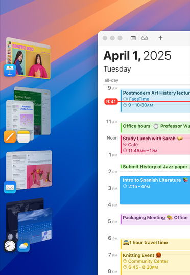 Se muestran distintas apps de iOS agrupadas en el escritorio.