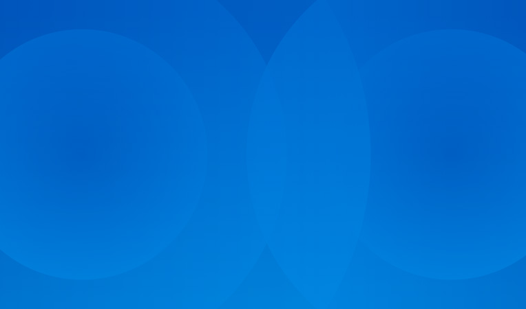 深藍色漸變聽力健康卡、白色耳朵及放大鏡圖示