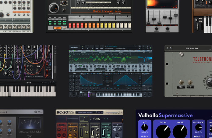 Écran montrant un vaste éventail de modules d’extension tiers